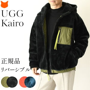 t[X WPbg Y AE^[ UGG AO WbvAbv p[J[ {A u] t[fB o[Vu y  ubN  t@[u] y h ~ g KAIRO Faux Fur Jacket JC
