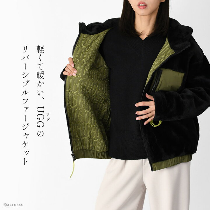 楽天市場】フリース ジャケット レディース アウター UGG アグ ジップ 