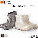 【正規品】 UGG レインブーツ ショート ブーツ レディース おしゃれ ブランド 雨靴 グレー ホワイト 白 Drizlita Glit…