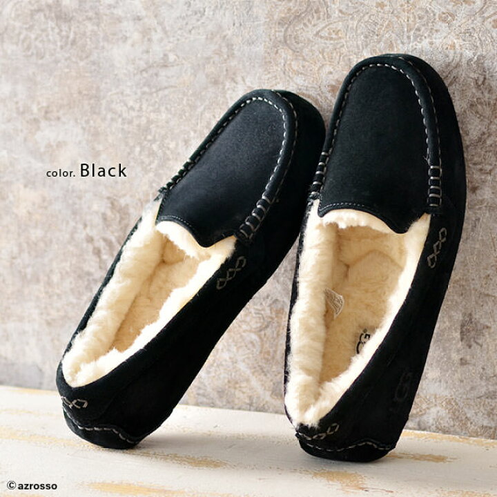楽天市場】UGG モカシン アンスレー レディース スリッポン 