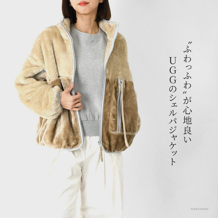 楽天市場】フリース ジャケット レディース アウター 秋 冬 UGG アグ  