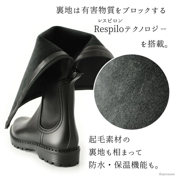 楽天市場】レインブーツ ロング ブーツ ブランド ウニサ UNISA 