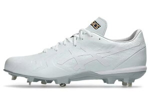 アシックス 野球スパイク 1121A073 ゴールドステージ 紐式 白スパイク 高校野球