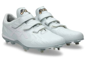 アシックス 野球スパイク 1121A075 ゴールドステージ 紐式 白スパイク 高校野球