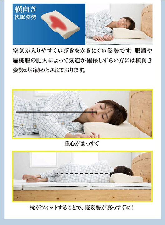 楽天市場】ラテックス枕 まくら マクラ いびき防止 いびき防止枕 人間 