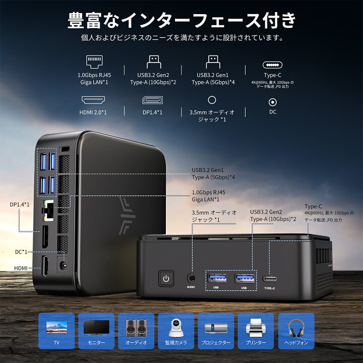 楽天市場】【期間限定12,000円オフ】 ゲーミング AMD Ryzen7 5825U 