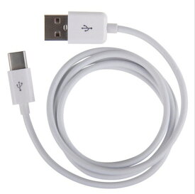 充電ケーブル USB-C 1m ホワイト ブラック データ通信 Type-C