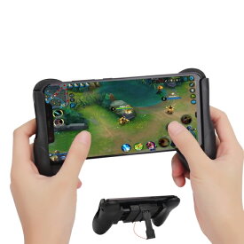 コントローラ iPhone Android Xperia 対応 ゲームパッド グリップ スマホ ジョイスティック スマホ用ゲームパッド 格闘 アクション シューティング 送料無料