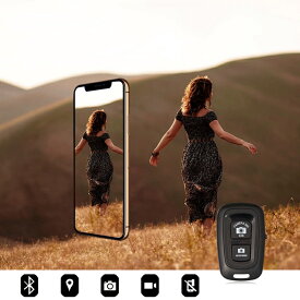 3個セット シャッター リモコン bluetooth スタイリッシュ ワイヤレス セルカ棒 三脚 対応 スマートフォン スマホ iPhone Xperia Samsung Huawei android 送料無料