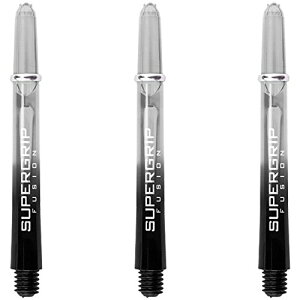 �_�[�c�p�V���t�g Harrows SUPERGRIP FUSION SHAFT BLACK/CLEAR MEDIUM