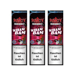 �y3�Z�b�g�z JUICY JAY'S BLUNT �W���[�V�[ �u�����g �y�[�p�[ 2������×3�p�b�N - WATERMELON