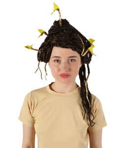 Wigs2you �E�B�b�O H-5663-BR �n���E�B���ƃp�[�e�B�[�v���~�A�� ���f�B�[�X���_�����f���[�T�X�l�[�N�E�B�b�O �u���E���J���[