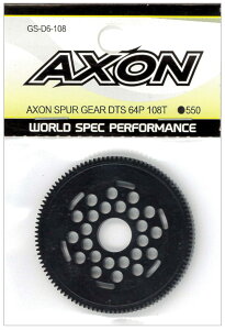 AXON SPUR GEAR DTS 64P 108T GS-D6-108