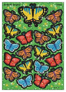 �g�����h ���ق��уV�[�� �L���L�� ���X �� 38�� Trend Sparkle Stickers Large Butterfly Brights T-63305