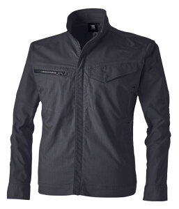 TS DESIGN ES�X�g���b�`RIP STOP�W���P�b�g �I�[���V�[�Y���p �`���R�[���O���[ 6416 25 6L