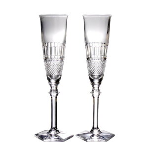 �o�J��(Baccarat) �f�B�A�}�� 2807-400(2807-170) �V�����p���t���[�g 24.5cm �y�A(2����) DIAMANT [���s�A���i]