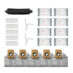 SwitchBot ���{�b�g�|���@ K10+Pro ��p��N���A�N�Z�T���[ ���Օi�Z�b�g �����p ���i - �S�������C���u���V(1��) + �T�C�h�u���V(2��) + �t�B���^�[(5��) + �����p���p�b�N(5��) +���|���V�[�g(8�p
