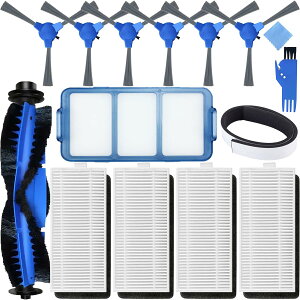 EATBALE �Ή�Eufy�p RoboVac�V���[�Y�̕��i�����Z�b�g�ARoboVac 11S 35C 30 12 15T 30C 15C 25C�|���@C�ɑΉ��������i�A���C���u���V1�A�T�C�h�u���V6�AHEPA�t�B���^�[4�A�v���C�}���[�v���t�B���^�[1