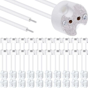 Xiatiaosann LED�����v �\�P�b�g�A10��MR16�d�� �n���Q�� �Z���~�b�N �R�l�N�^ ���C�� �A�_�v�^ GU5.3 G4 MR11�A���M CFL �z���_�[ �x�[�X �v���O �R���o�[�^