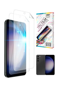 �V�Y�J�E�B�� Galaxy S23 �ی�t�B���� �t�B���� TPU�t�B���� �u���[���C�g�J�b�g SC-51D SCG19 �t���ی�t�B���� 2������