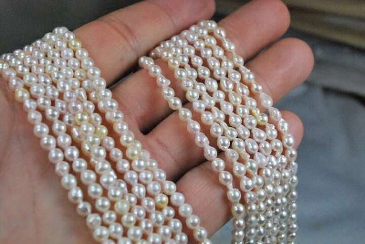 楽天市場】新ロット入荷 アコヤ あこや 真珠 7mm 7−8mm 3.5mm 
