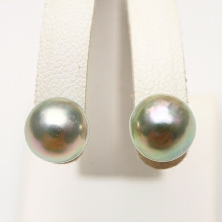 楽天市場】アコヤ真珠パールピアス 8.5-9.0mm ナチュラルカラー K14WG 