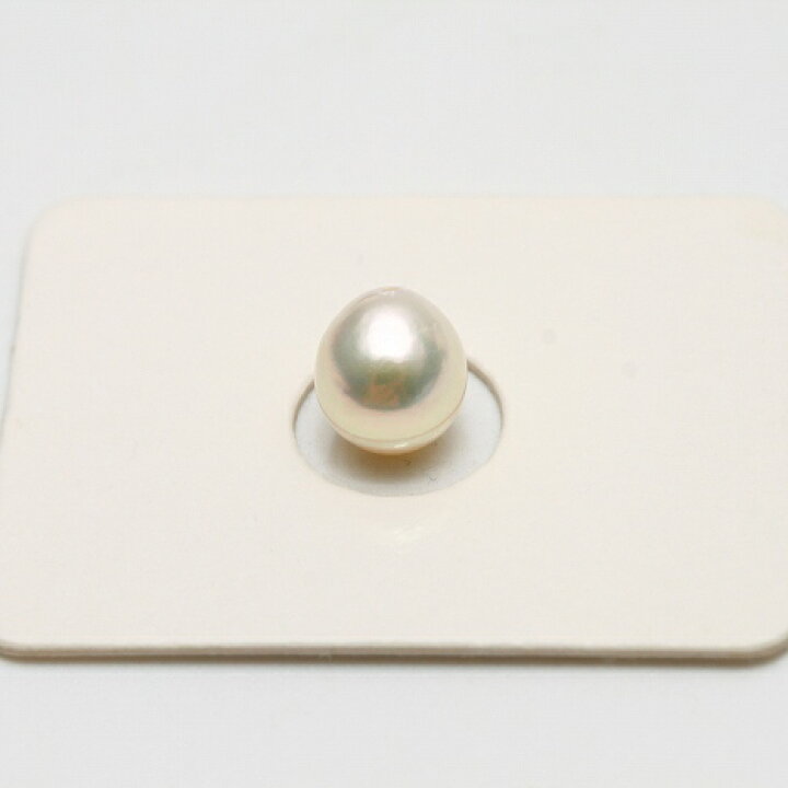 楽天市場】アコヤ真珠パールルース 片穴 7.0-7.5mm ピンクグリーン 