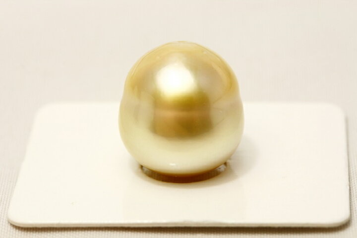 楽天市場】南洋白蝶真珠パールルース 16×14mm ナチュラルゴールド 