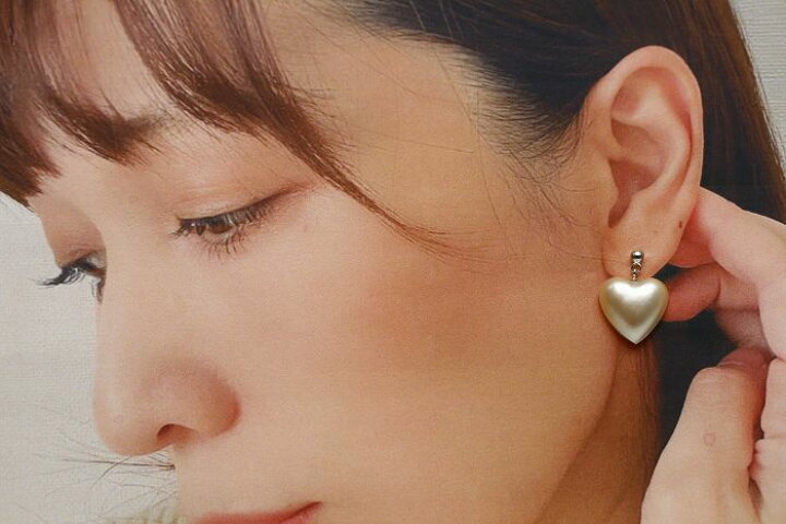 楽天市場】マベ真珠パールピアス シングルデザイン 15mm ホワイト 