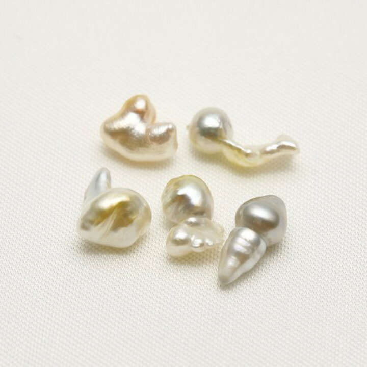 楽天市場】南洋白蝶真珠パールルース ケシ 5ピース 4-5mm マルチカラー 