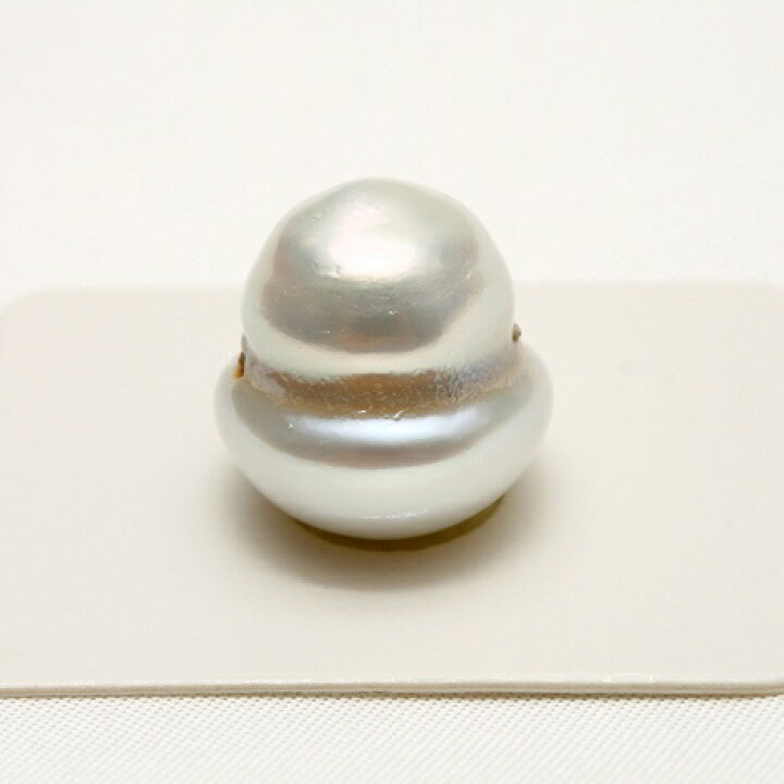 楽天市場】南洋白蝶真珠パールルース 16×15mm ホワイトカラー : 真珠倶楽部