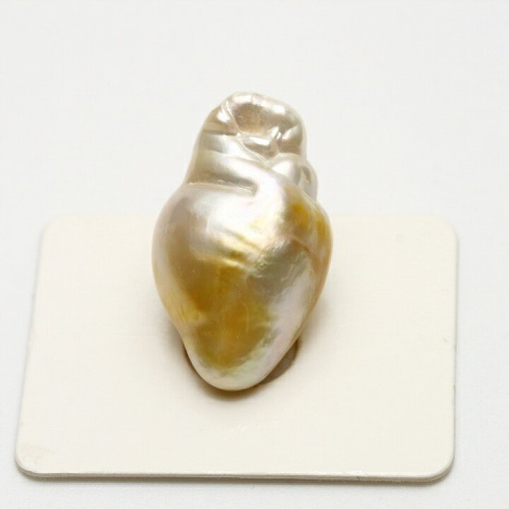 楽天市場】南洋白蝶真珠パールルース 26×16mm ナチュラルゴールド ｜パール