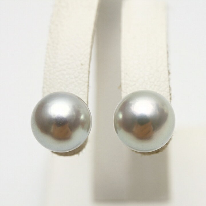 楽天市場】アコヤ真珠パールピアス 8.5-9.0mm ピンクグレーカラー 