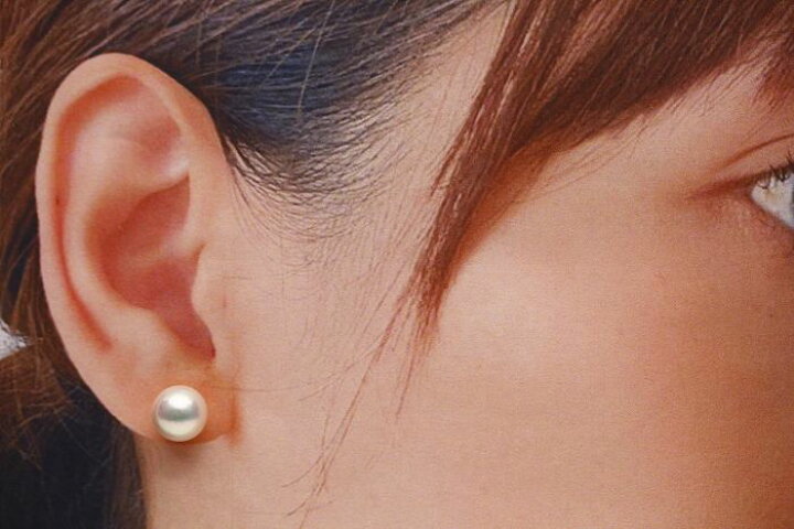 楽天市場】アコヤ真珠パールピアス 9.0-9.5mm ホワイトピンク 