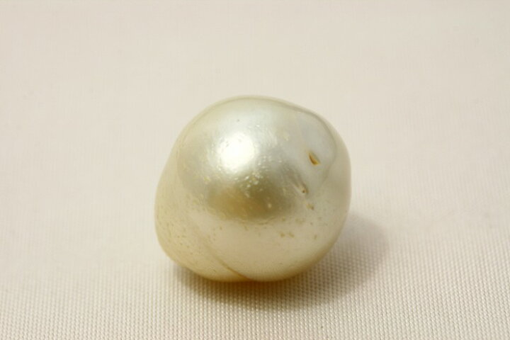 楽天市場】南洋白蝶真珠パールルース 16×14mm ホワイトグリーンカラー 