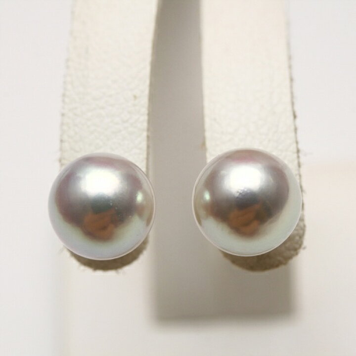 楽天市場】アコヤ真珠パールピアス 8.0-8.5mm 無調色 ナチュラルピンク 