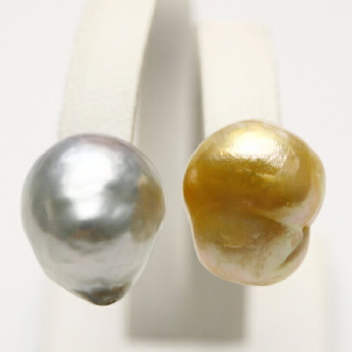 楽天市場】南洋白蝶真珠パールピアス 12mm マルチカラー K18製 : 真珠 