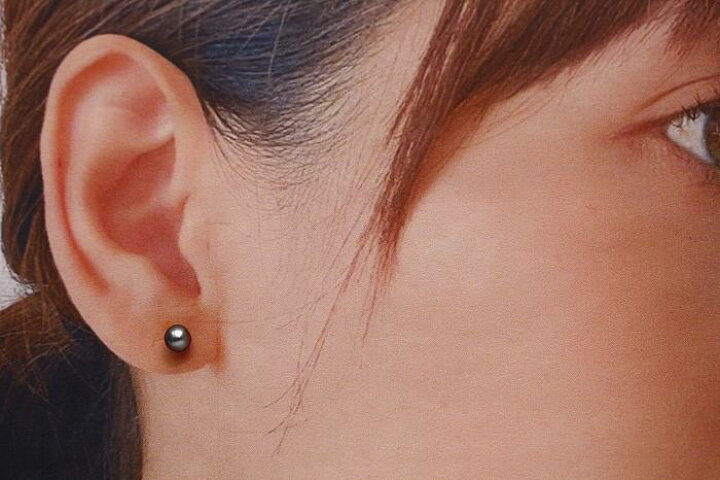 楽天市場】南洋白蝶/タヒチ黒蝶真珠パールピアス ケシ 4mm マルチ 