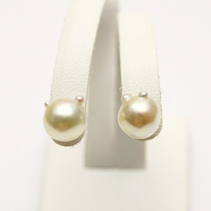 楽天市場】アコヤ真珠パールピアス 7.5-8.0mm ナチュラルホワイト 