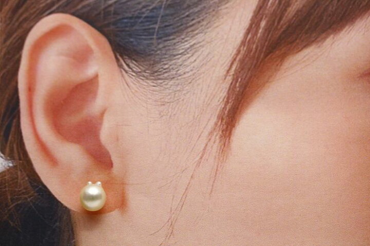 楽天市場】アコヤ真珠パールピアス 8.0-8.5mm ナチュラルホワイト 
