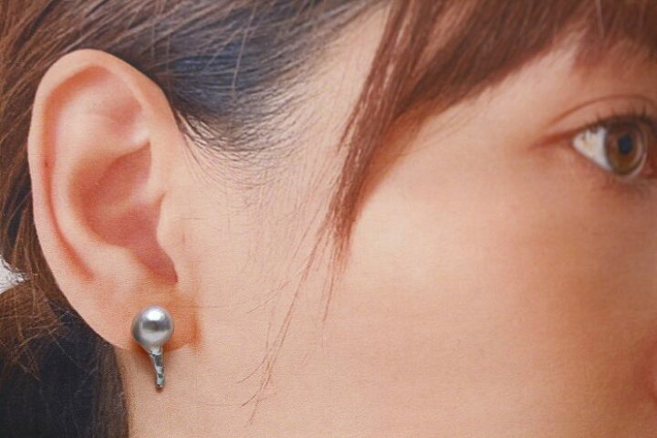 楽天市場】アコヤ真珠パールピアス 9.0-9.5mm ナチュラルマルチカラー 