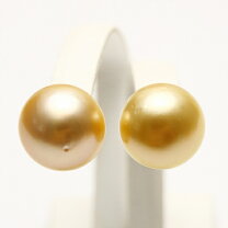 楽天市場】南洋真珠 12mm ピアスの通販