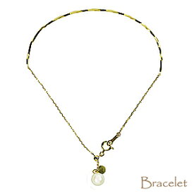 【ポイント10倍】パール ブレスレット バングル ベビーパール 本真珠 あこや アコヤ k10 10k 10金 イエローゴールド スライド調整 普段使い カジュアル 送料無料 プレゼント ギフト ジュエリー ブラックフライデー