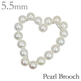 【ポイント10倍中】【本真珠】あこやパール ブローチ フォーマル セレモニー 冠婚葬祭 パーティー シルバー製 国産 上品デザイン プレゼント ギフト ジュエリー 包装無料 送料無料 福袋 初売り