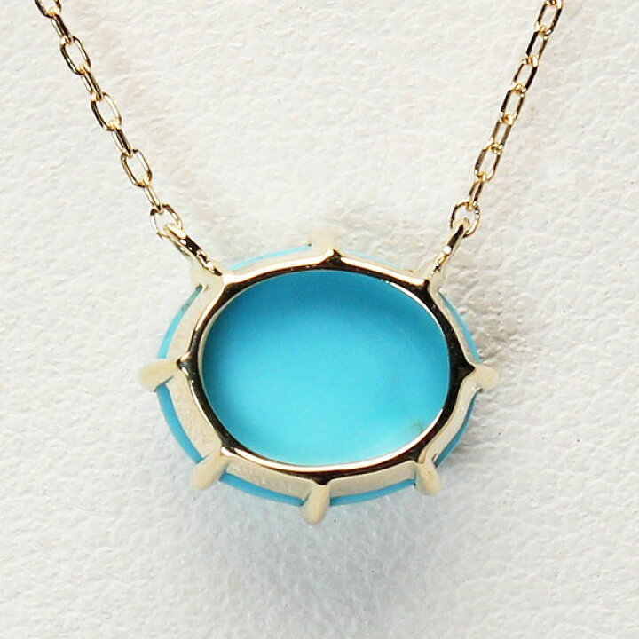 楽天市場】【10%OFF 6/3 20:00より】k18 ターコイズ ネックレス トルコ 