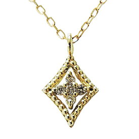 ダイヤモンド ネックレス ダイヤネックレス ダイヤモンドネックレス ダイヤ 0.02ct 18金 k18 18k イエローゴールド ダイアモンド ペンダント メンズ 送料無料 誕生日 人気 母の日 2024 プレゼント ギフト 自分買い e