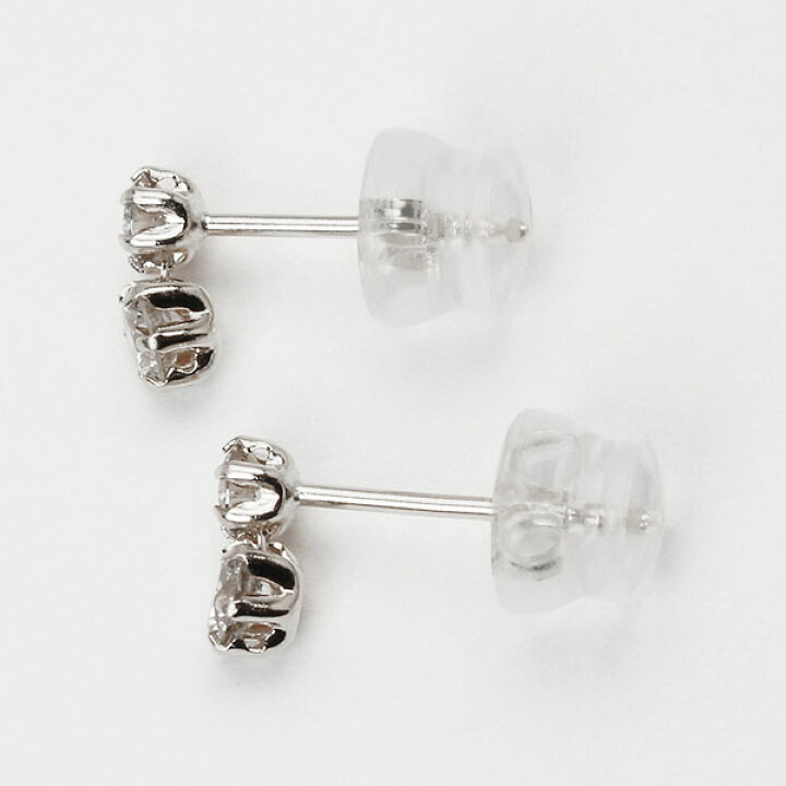 楽天市場】【10%OFF】ダイヤモンド ピアス プラチナ pt900 スタッド 2 