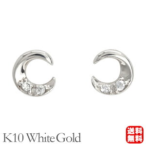 ダイヤモンド ピアス スタッド ホワイトゴールド k10 10k 10金 ダイヤ 0.02ct 送料無料 カジュアル 普段使い メンズ 男性用 プレゼント ギフト ジュエリー ハロウィン