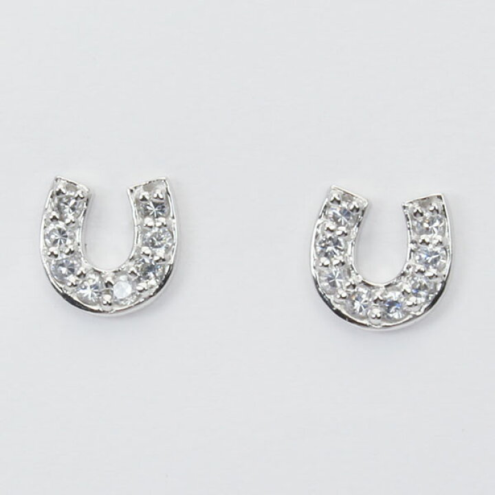 楽天市場】【10%OFF】ホースシュー 馬蹄 ピアス ダイヤモンド ダイヤ 