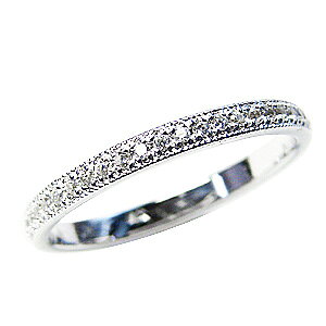 フルエタニティーリング ダイヤモンド ピンキーリング プラチナ pt900 指輪 エタニティー 送料無料 人気 おすすめ カジュアル トレンド プレゼント ギフト ジュエリー ハロウィン